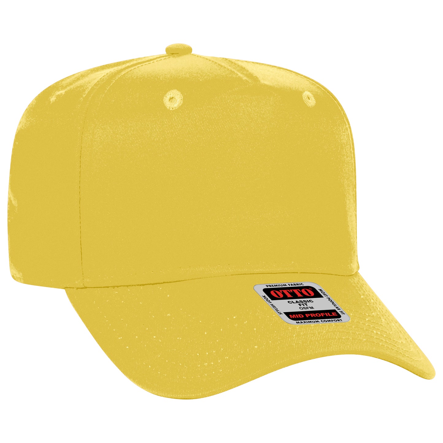 *Custom Printed* OTTO 5 Panel Hat (Solids)