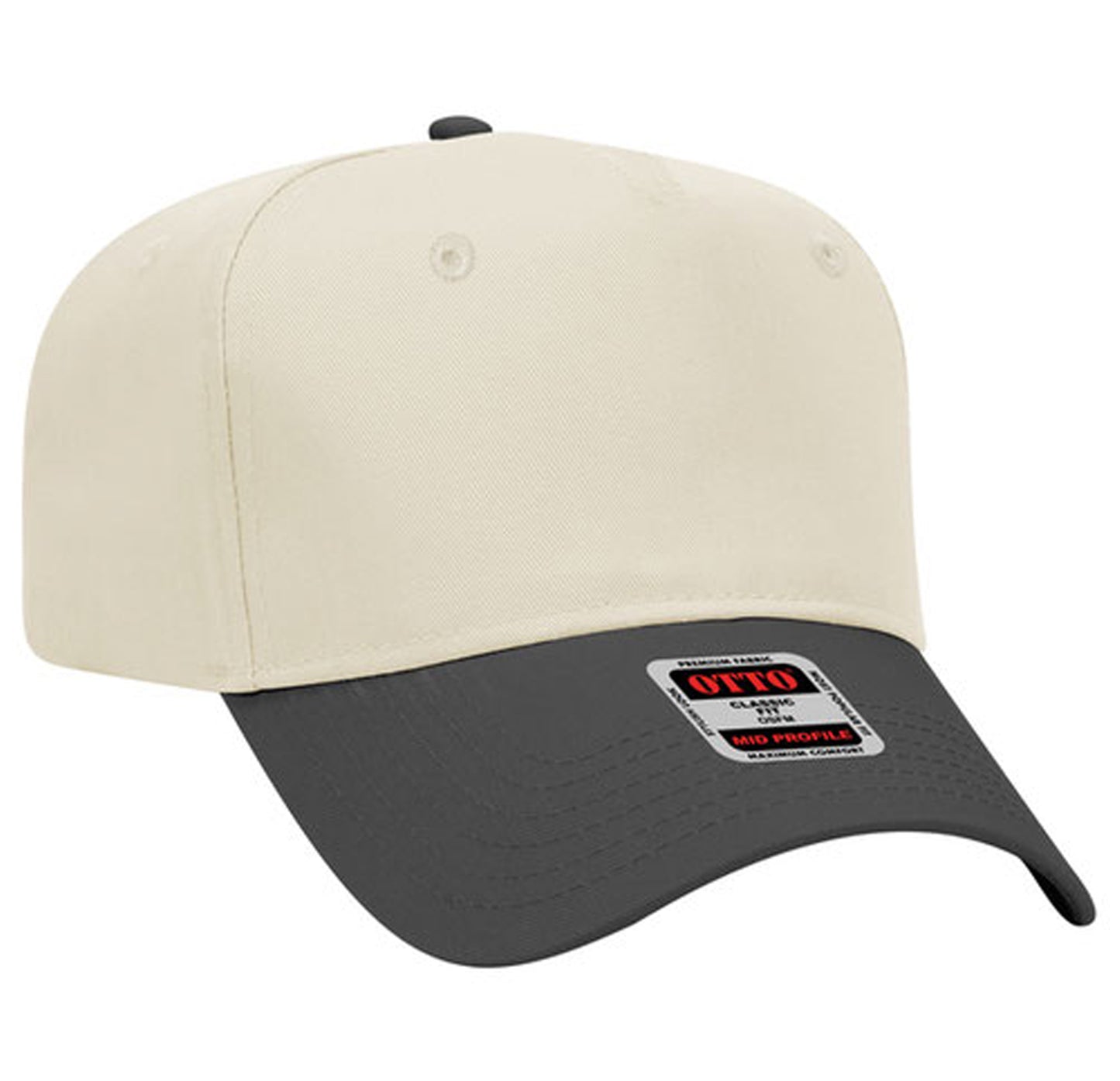 *Custom Printed* OTTO 5 Panel Hat (2 Tone)