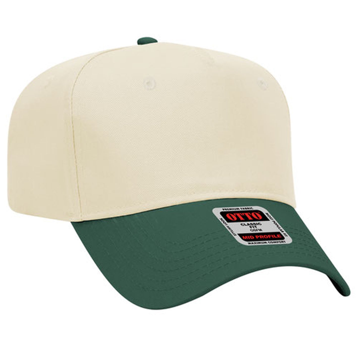 *Custom Printed* OTTO 5 Panel Hat (2 Tone)
