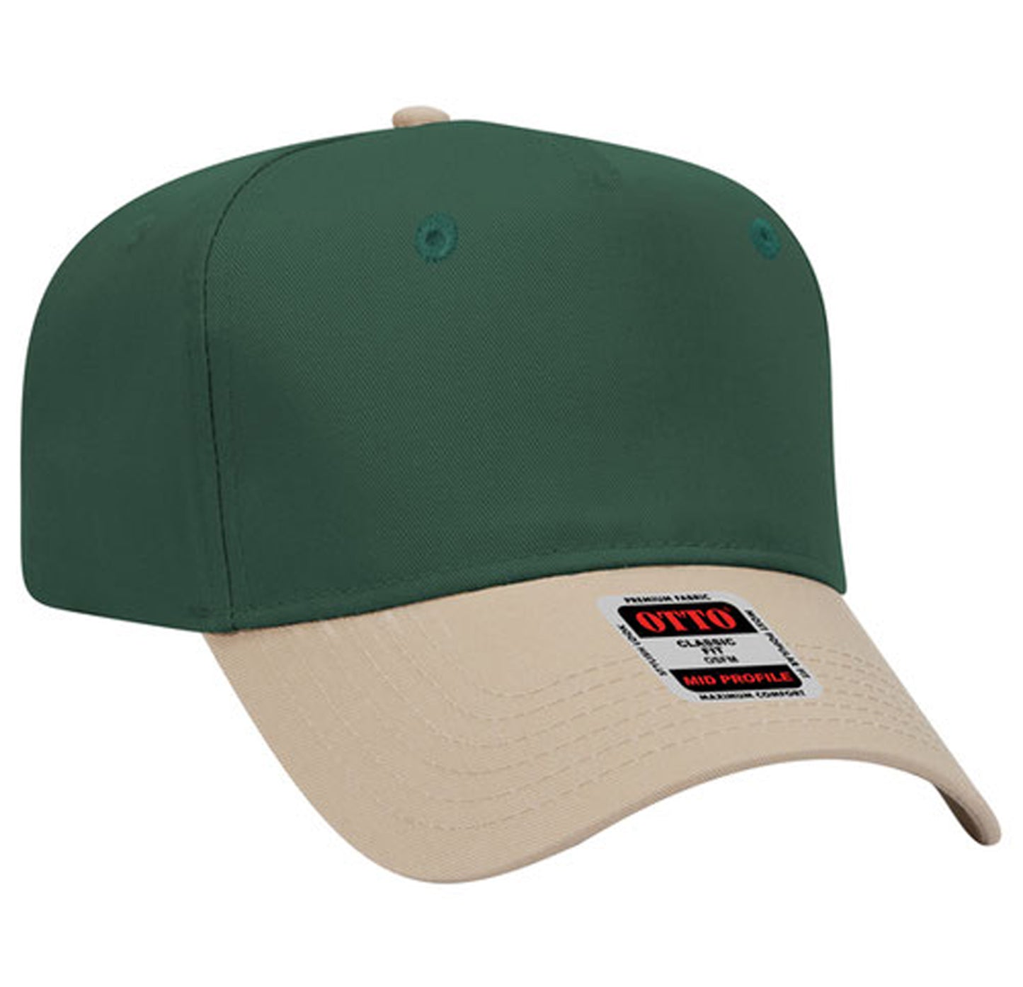 *Custom Printed* OTTO 5 Panel Hat (2 Tone)