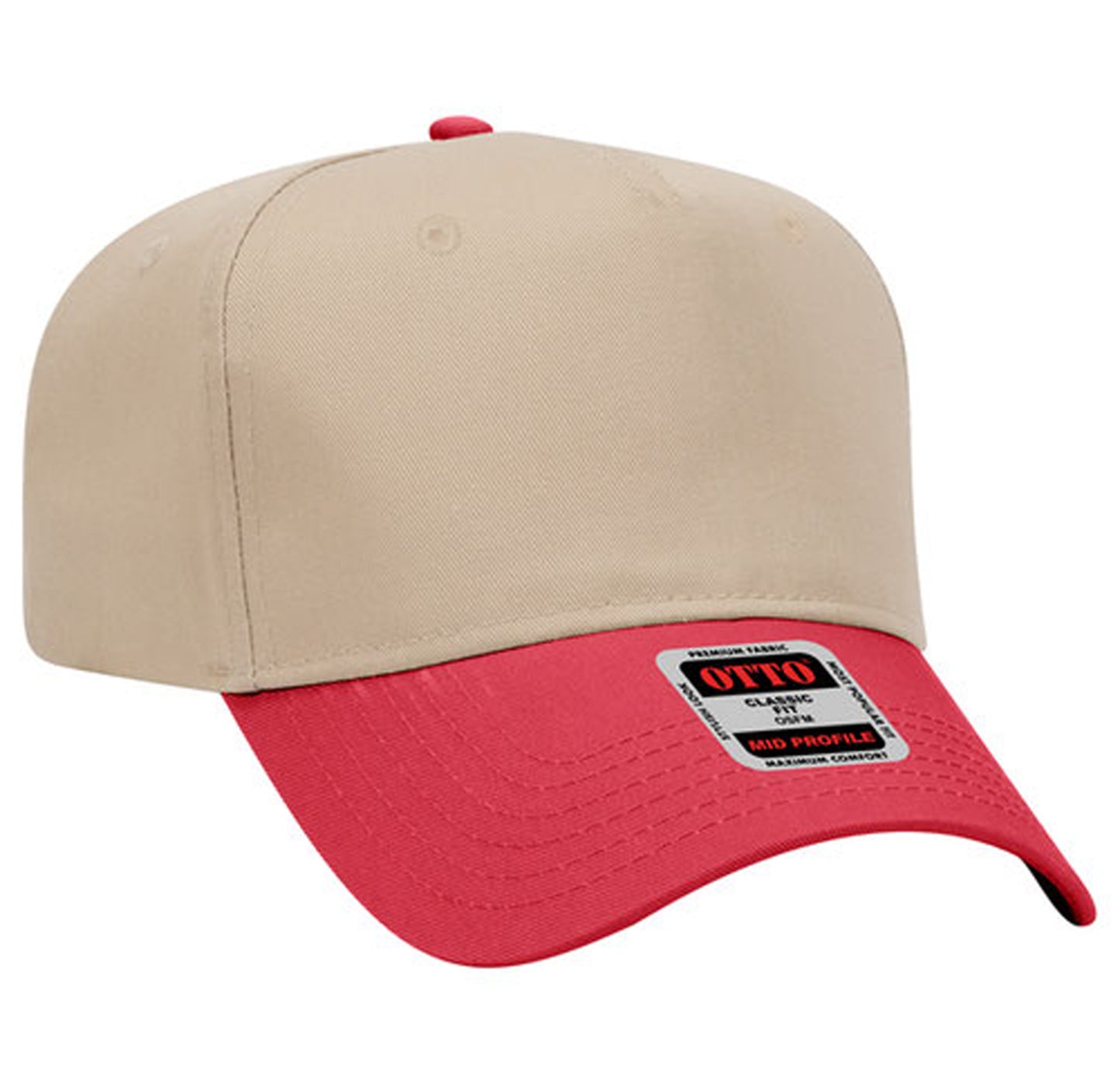 *Custom Printed* OTTO 5 Panel Hat (2 Tone)