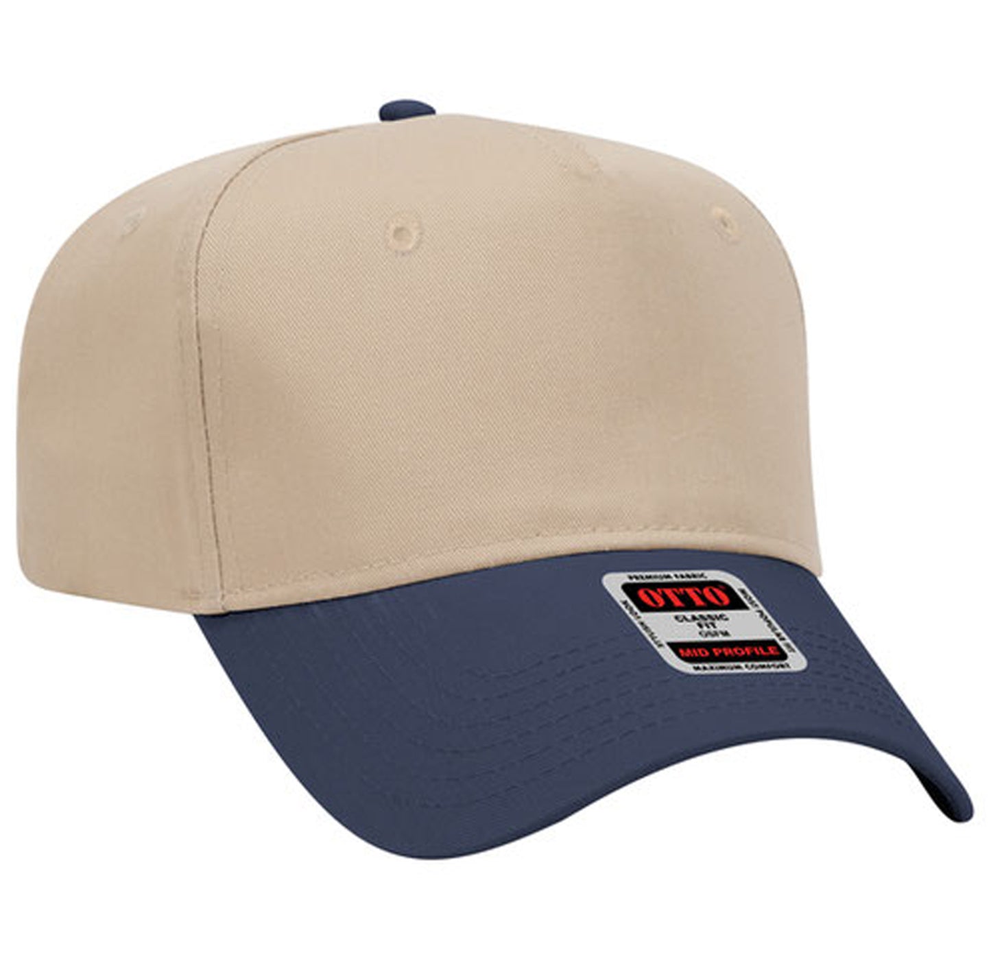 *Custom Printed* OTTO 5 Panel Hat (2 Tone)
