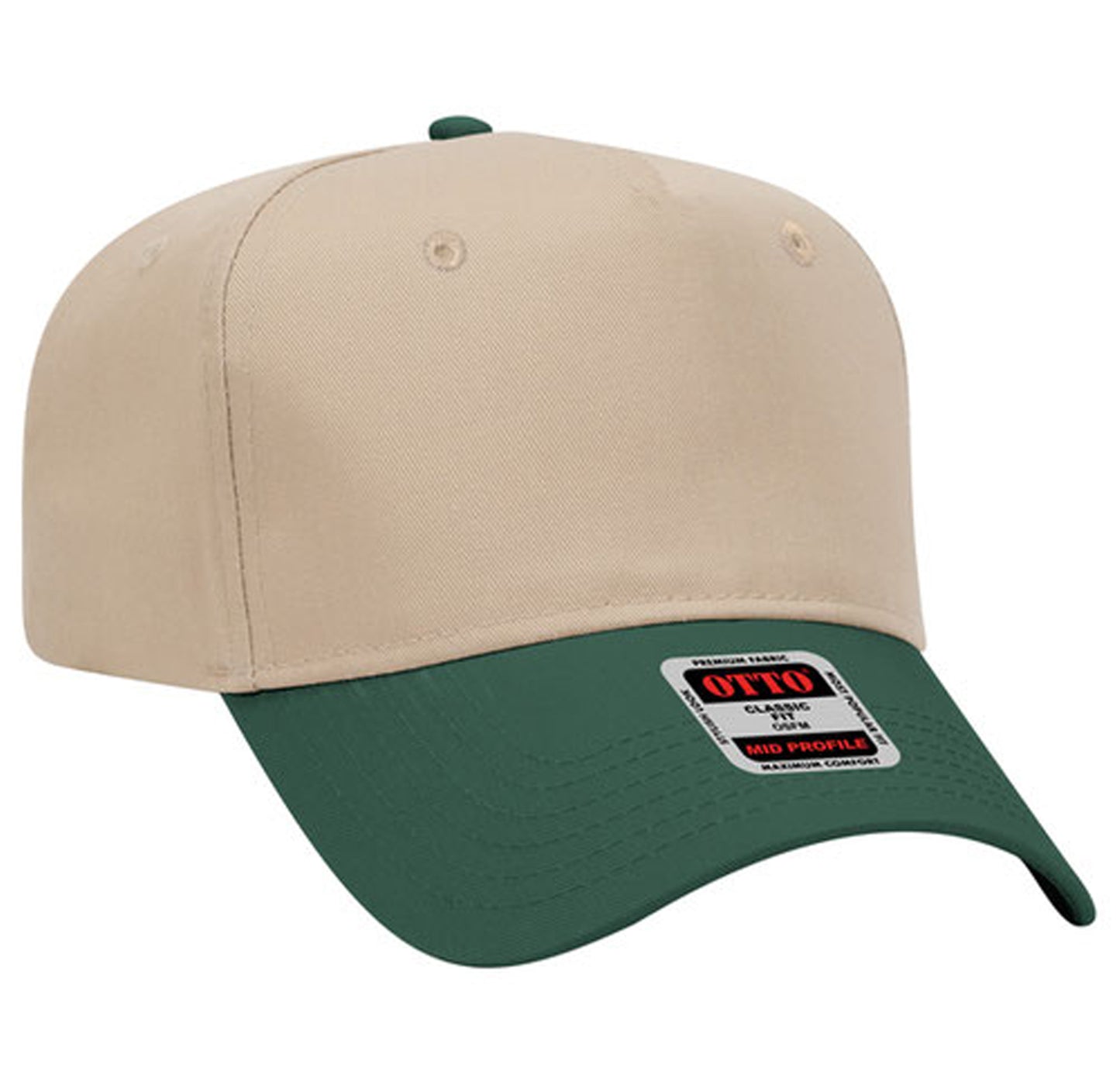 *Custom Printed* OTTO 5 Panel Hat (2 Tone)