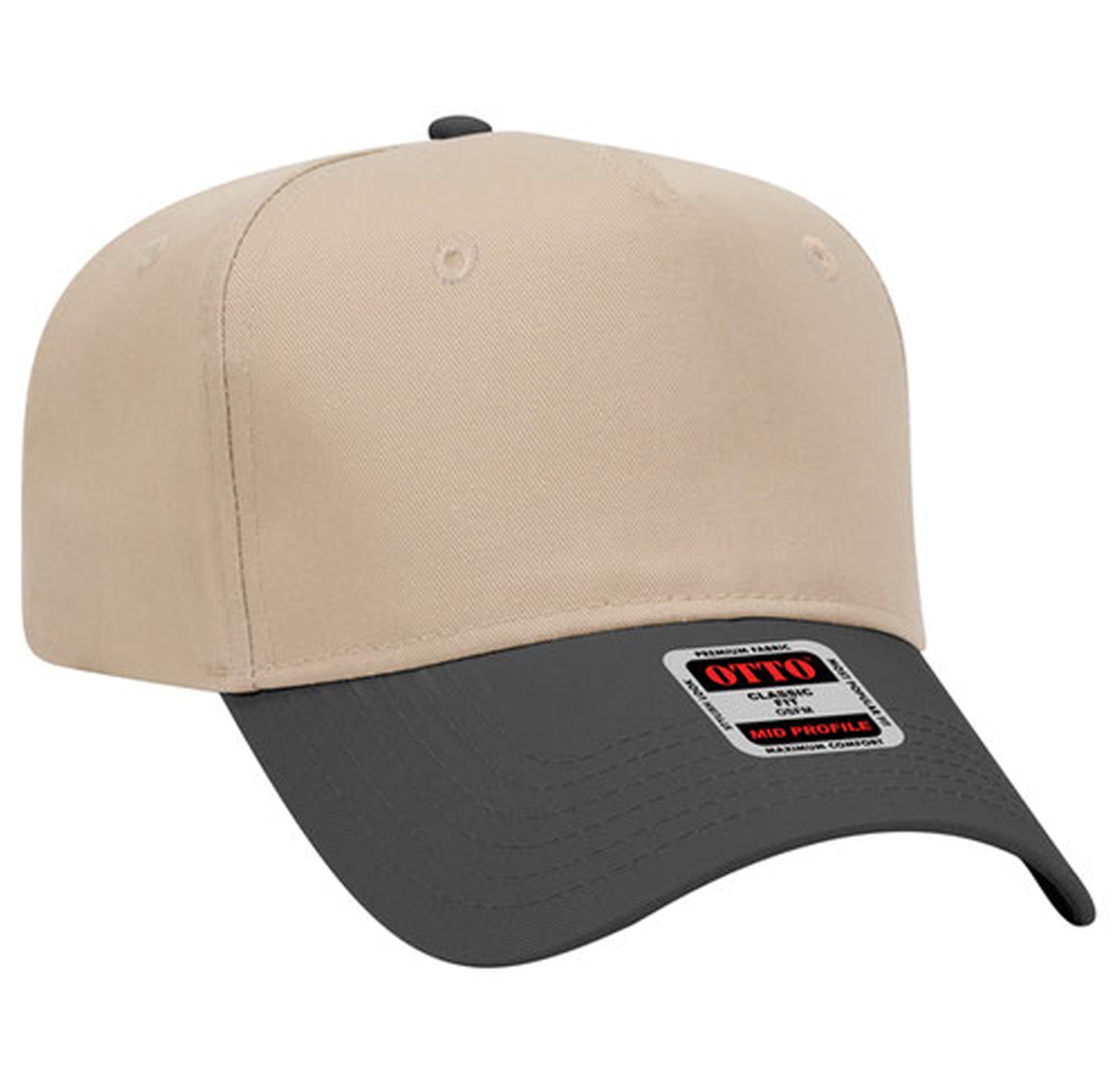 *Custom Printed* OTTO 5 Panel Hat (2 Tone)