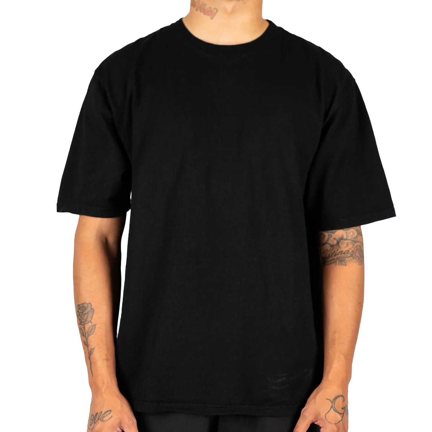 (40) BLACK Short Sleeve Tees