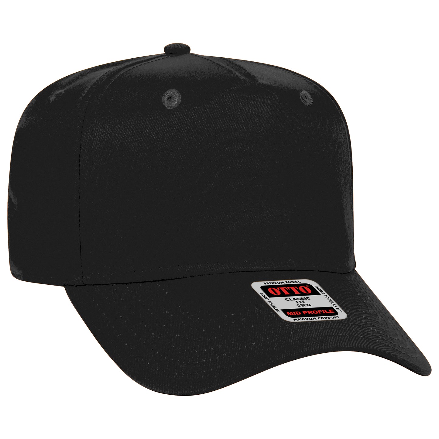 *Custom Printed* OTTO 5 Panel Hat (Solids)
