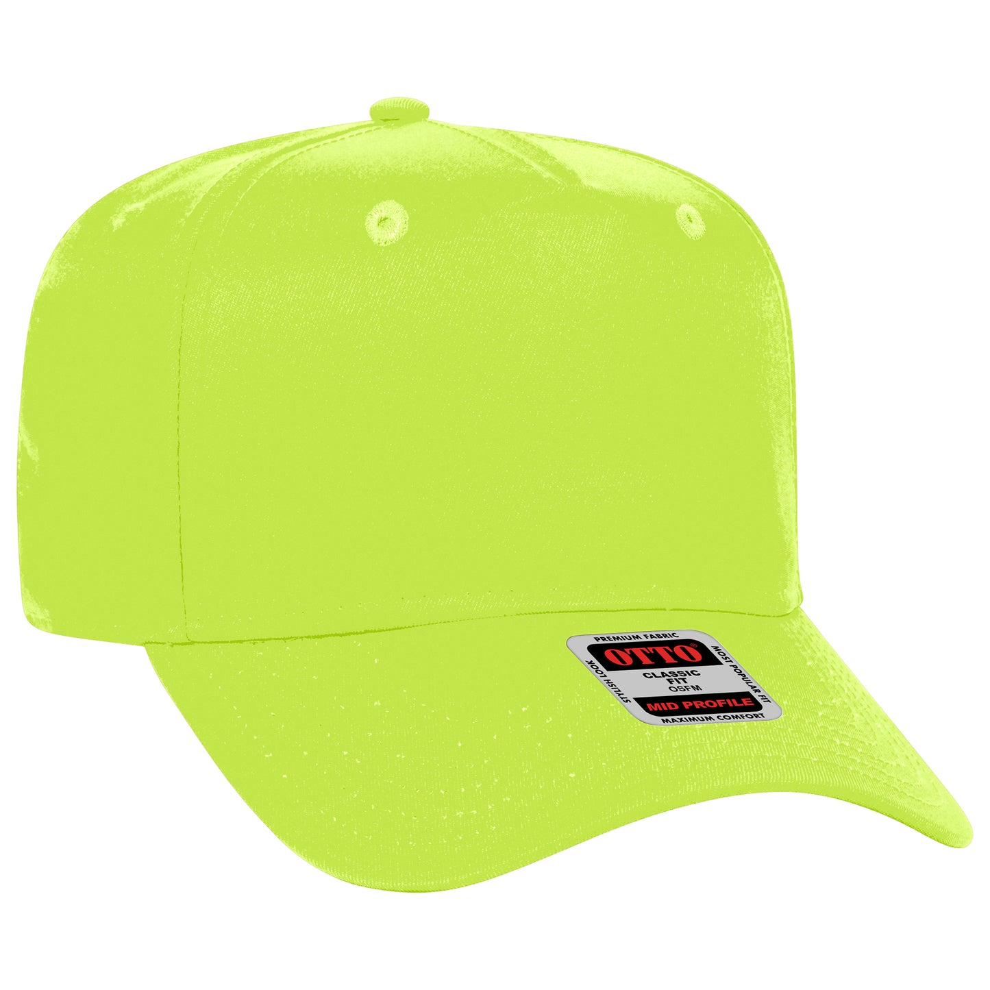 *Custom Printed* OTTO 5 Panel Hat (Solids)