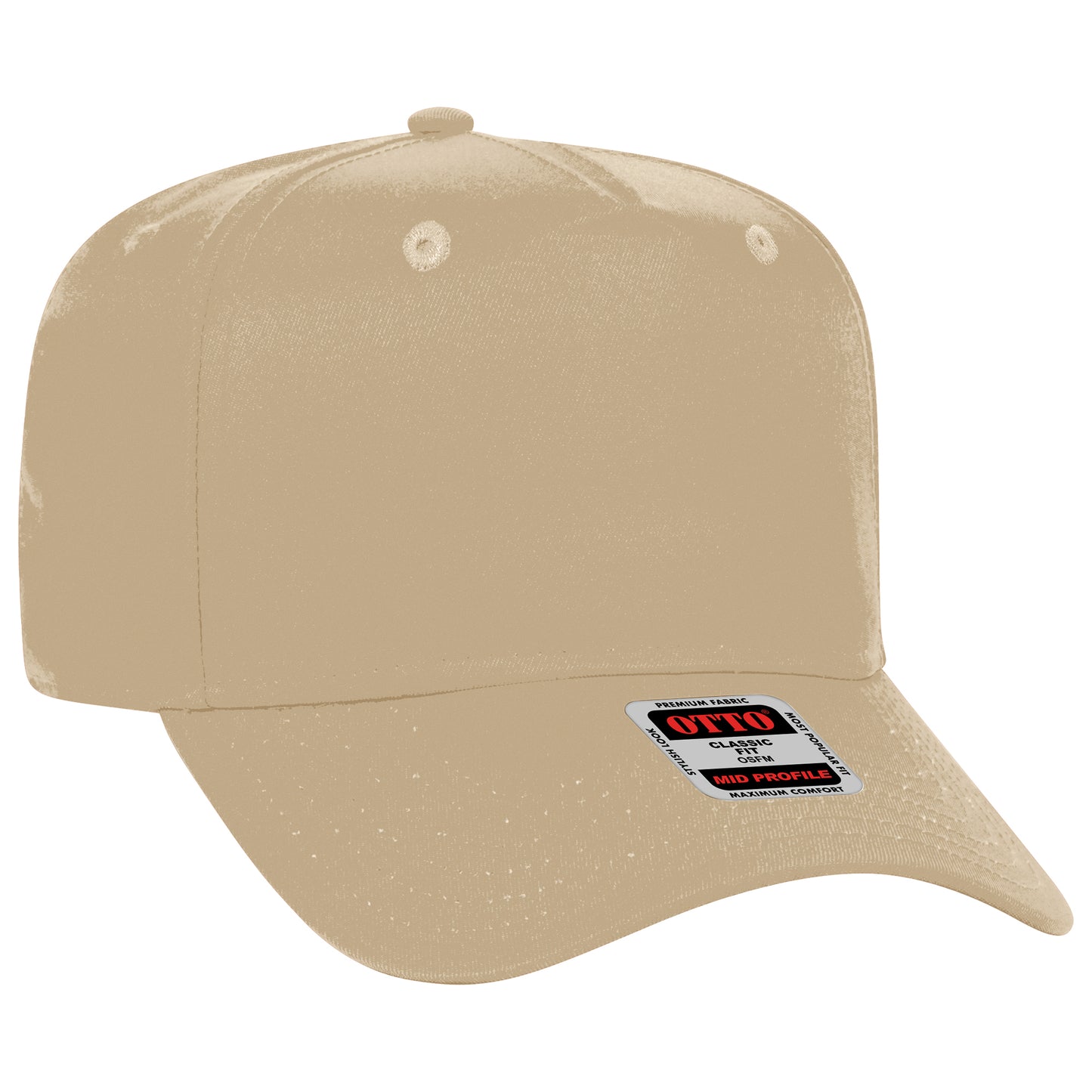 *Custom Printed* OTTO 5 Panel Hat (Solids)