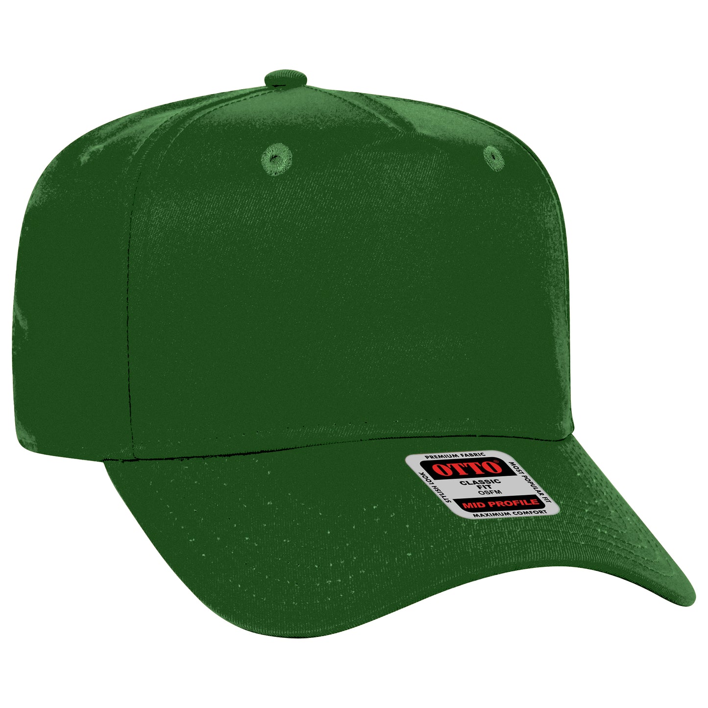 *Custom Printed* OTTO 5 Panel Hat (Solids)