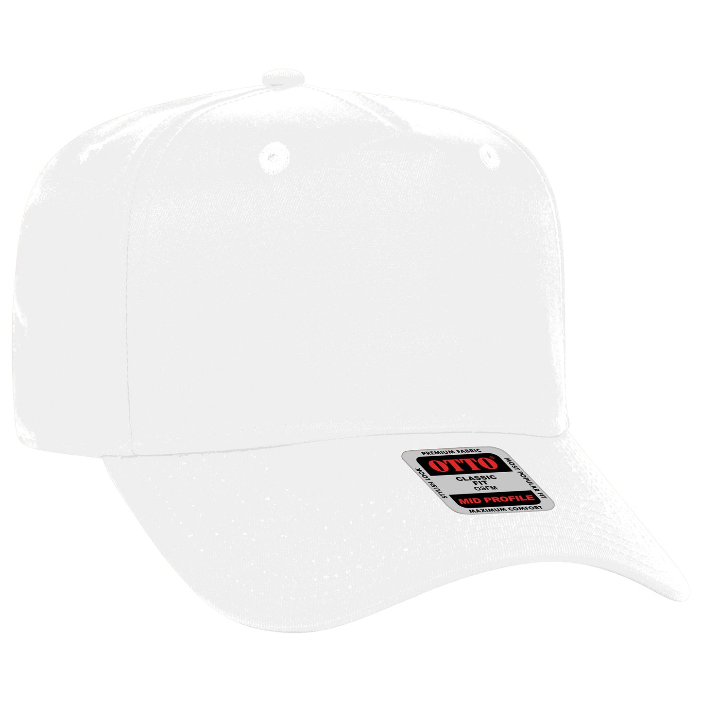 *Custom Printed* OTTO 5 Panel Hat (Solids)