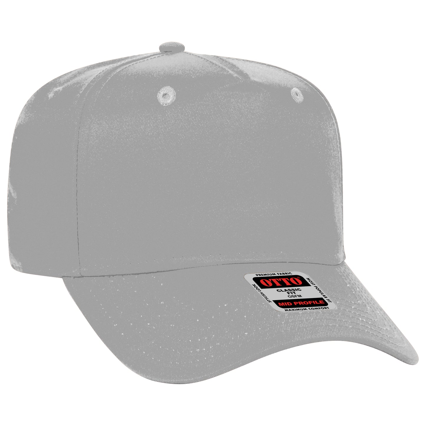 *Custom Printed* OTTO 5 Panel Hat (Solids)