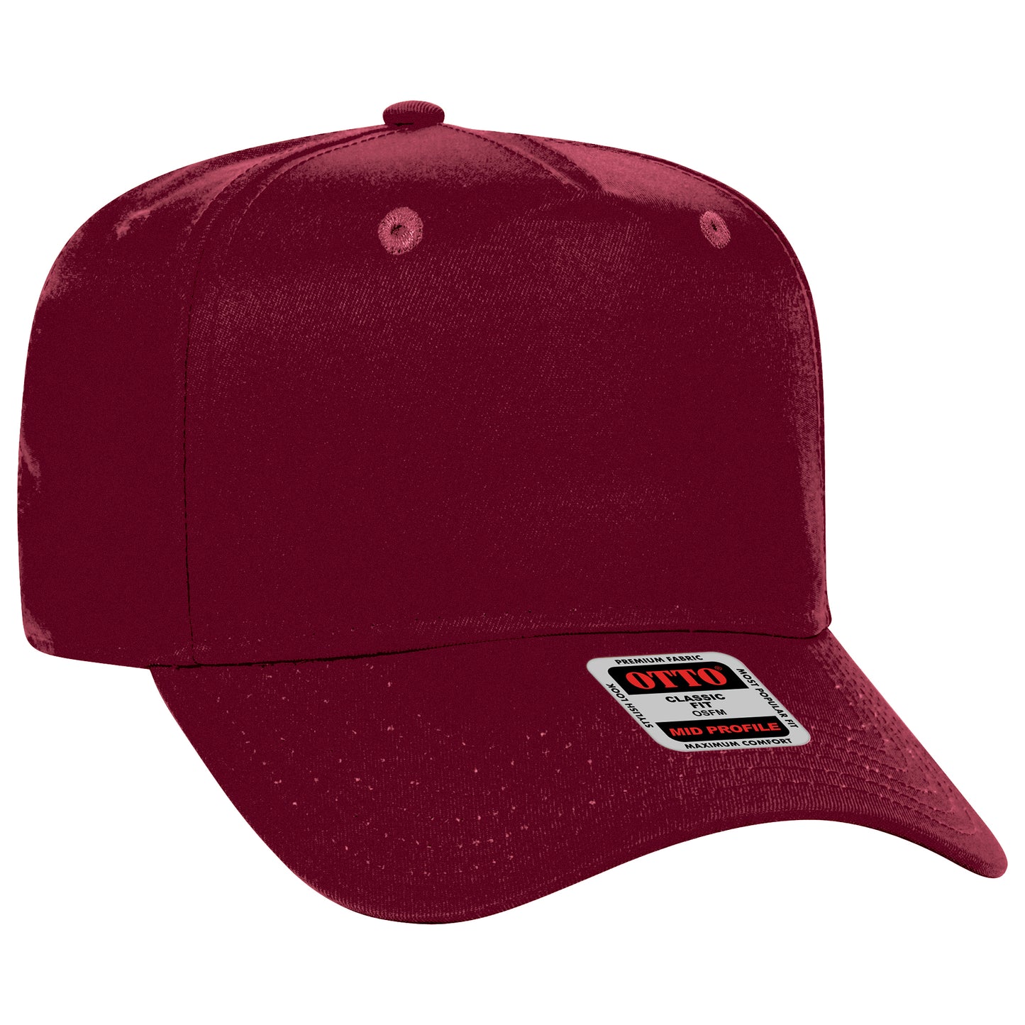 *Custom Printed* OTTO 5 Panel Hat (Solids)