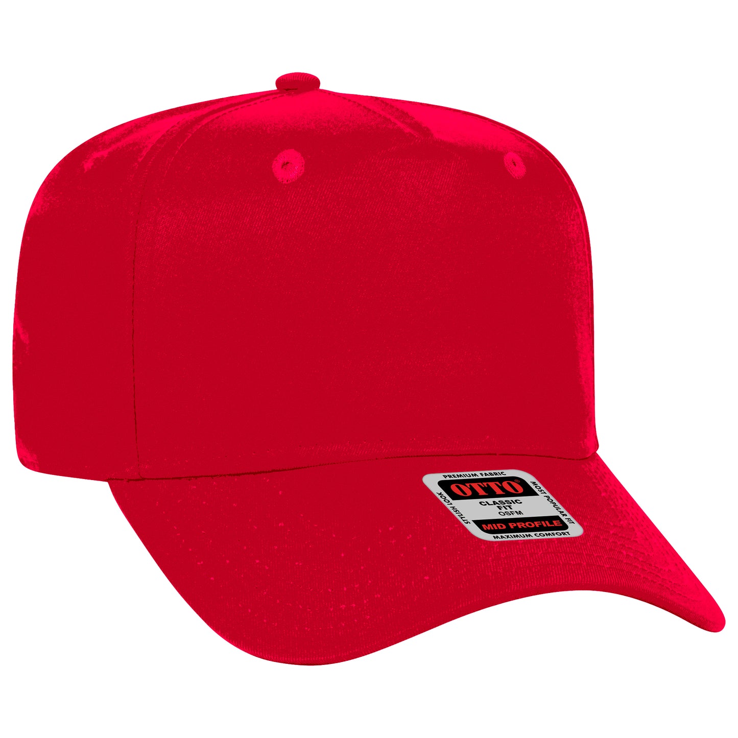 *Custom Printed* OTTO 5 Panel Hat (Solids)