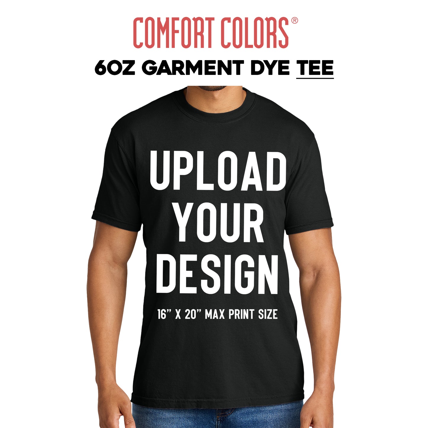 COMFORT COLORS - 6.0oz Short Sleeve