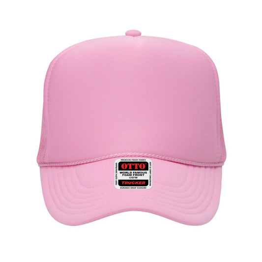 Solid Color OTTO Foam Trucker Hat