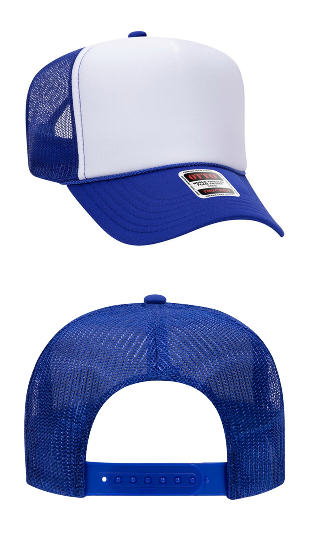 2 Tone OTTO Foam Trucker Hat