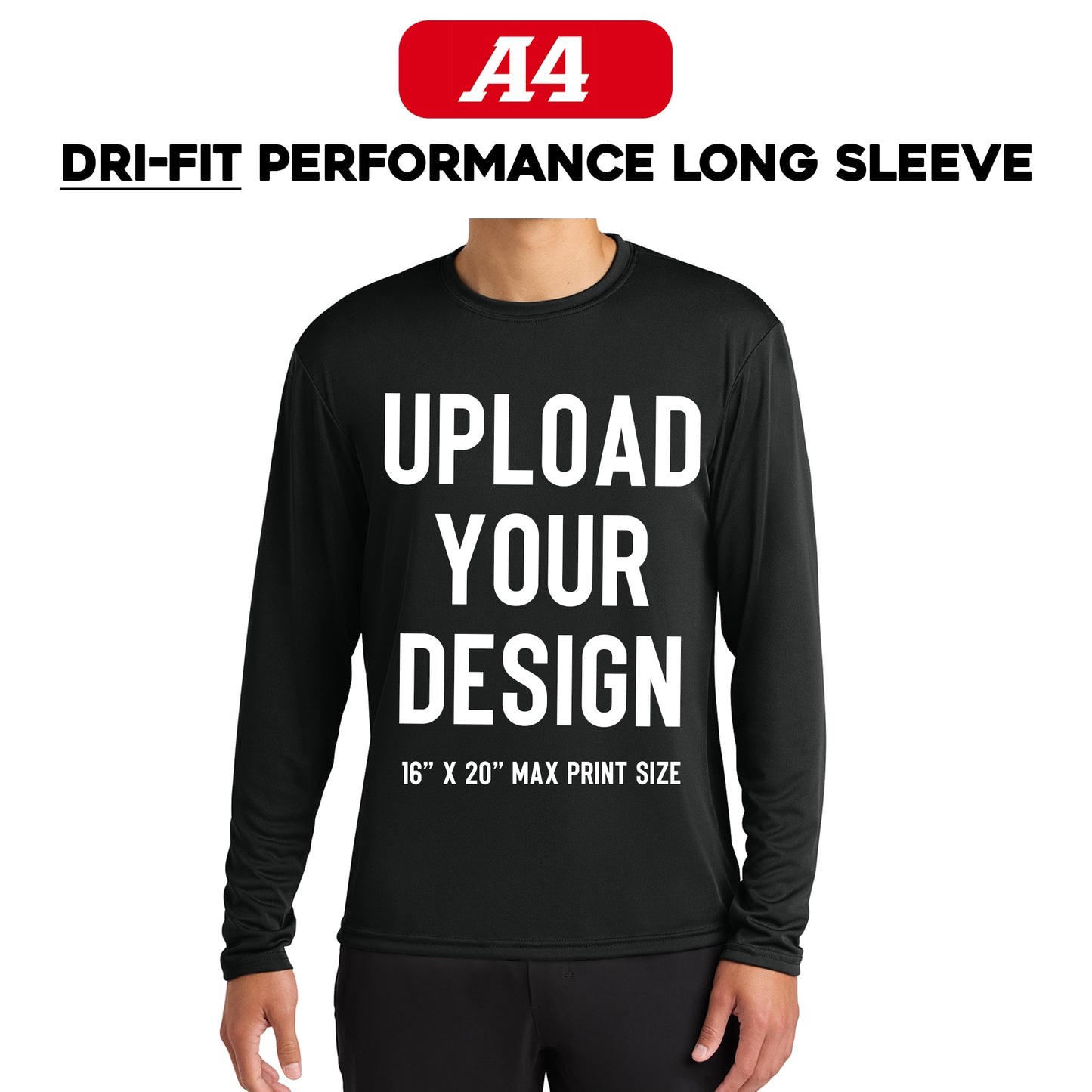 A4 Apparel - 4oz Performance Long Sleeve