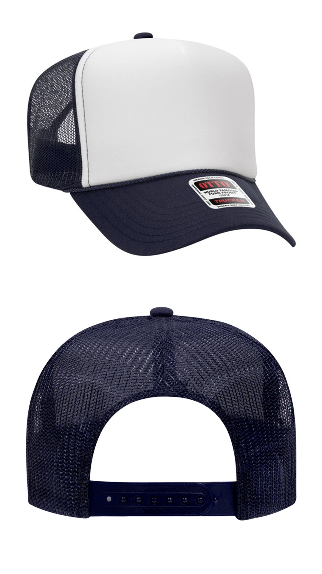 2 Tone OTTO Foam Trucker Hat