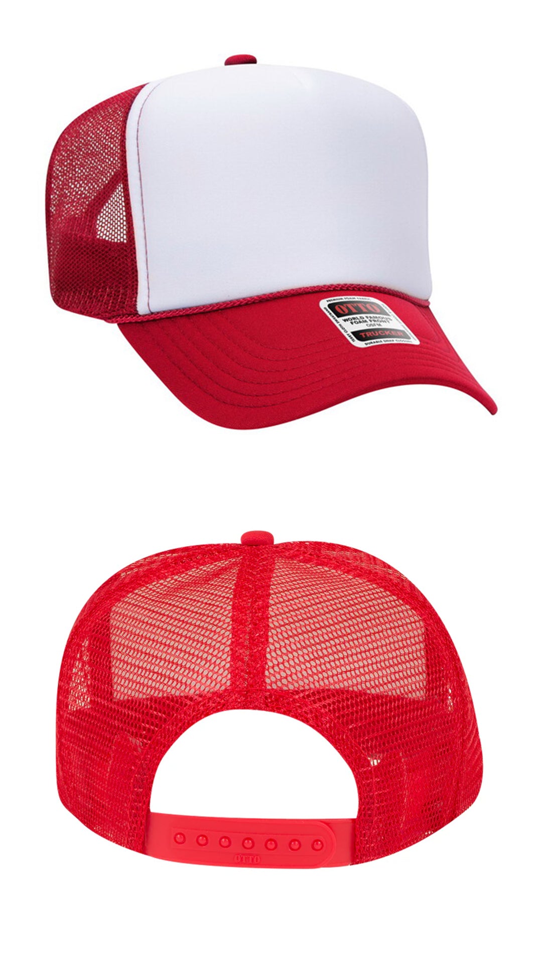 2 Tone OTTO Foam Trucker Hat