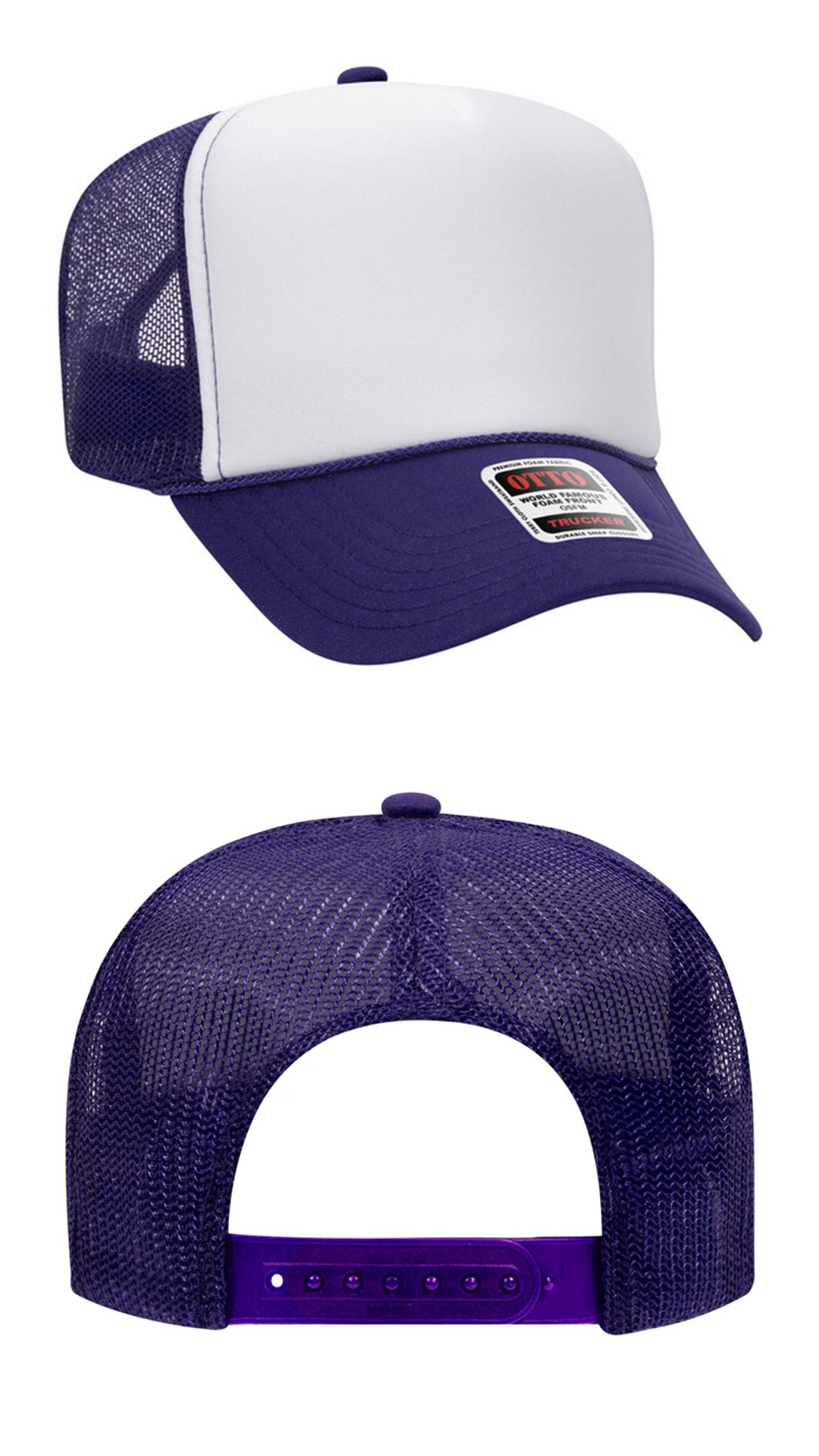 2 Tone OTTO Foam Trucker Hat