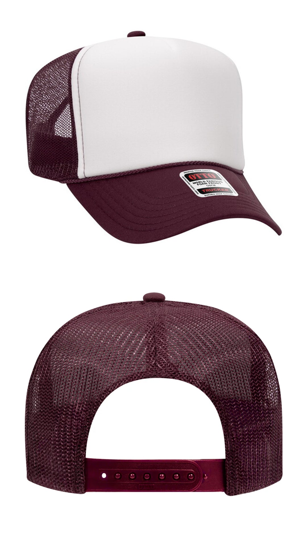 2 Tone OTTO Foam Trucker Hat