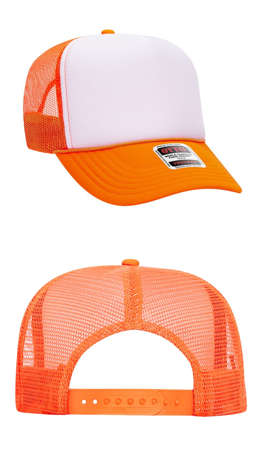 2 Tone OTTO Foam Trucker Hat