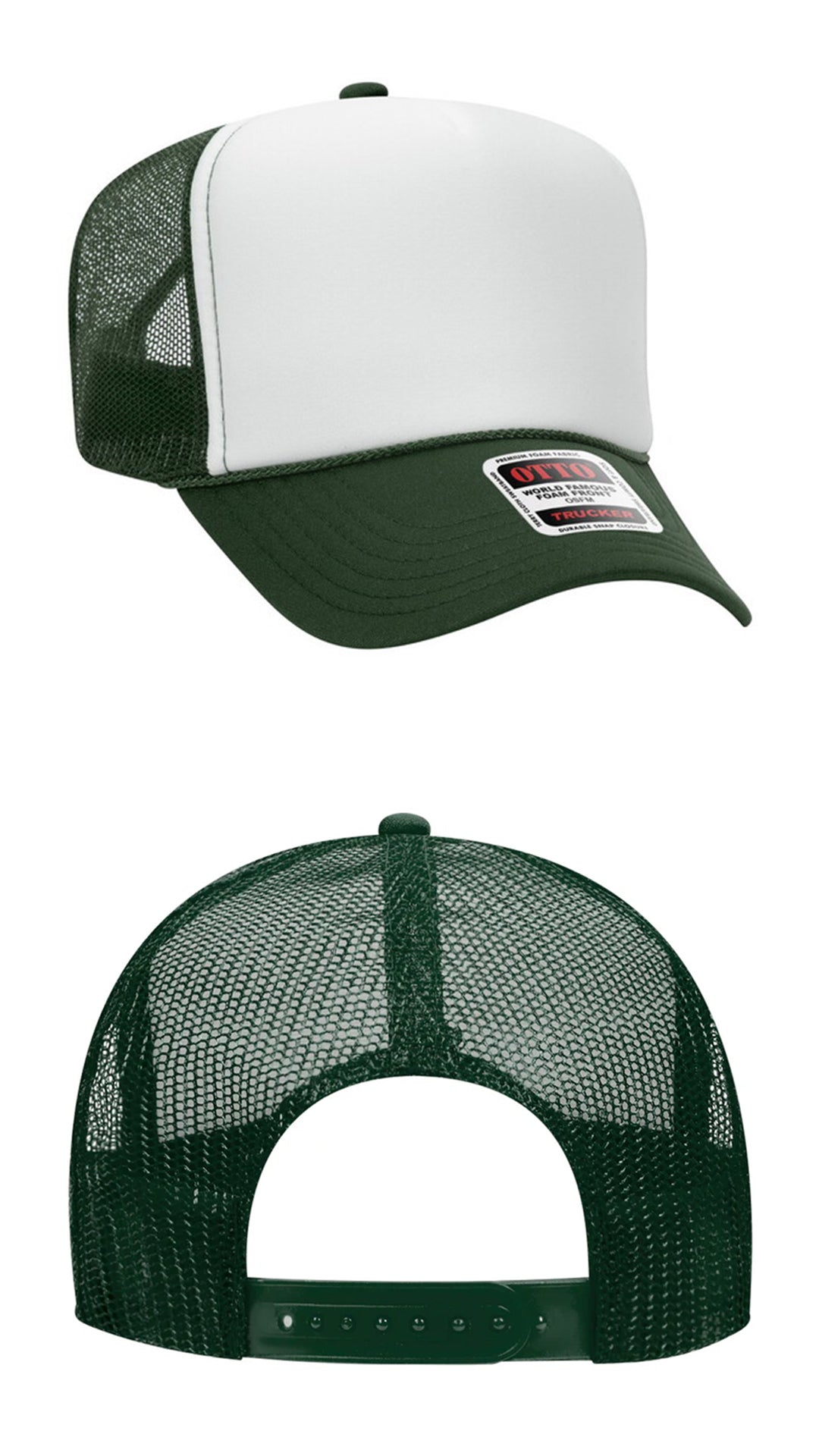 2 Tone OTTO Foam Trucker Hat