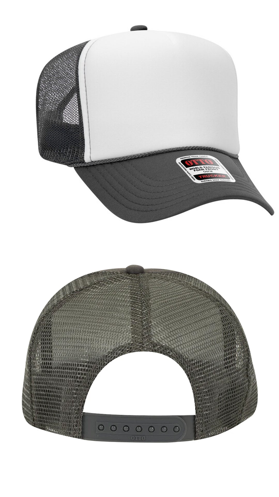 2 Tone OTTO Foam Trucker Hat