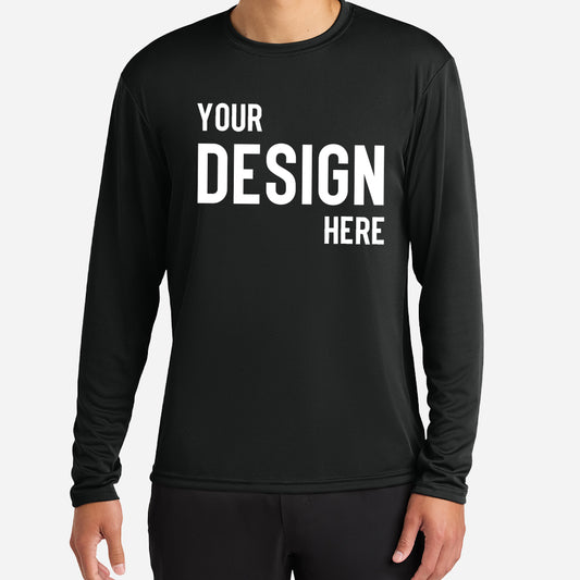 A4 Dri Fit Long Sleeve T-Shirt (Custom Print)