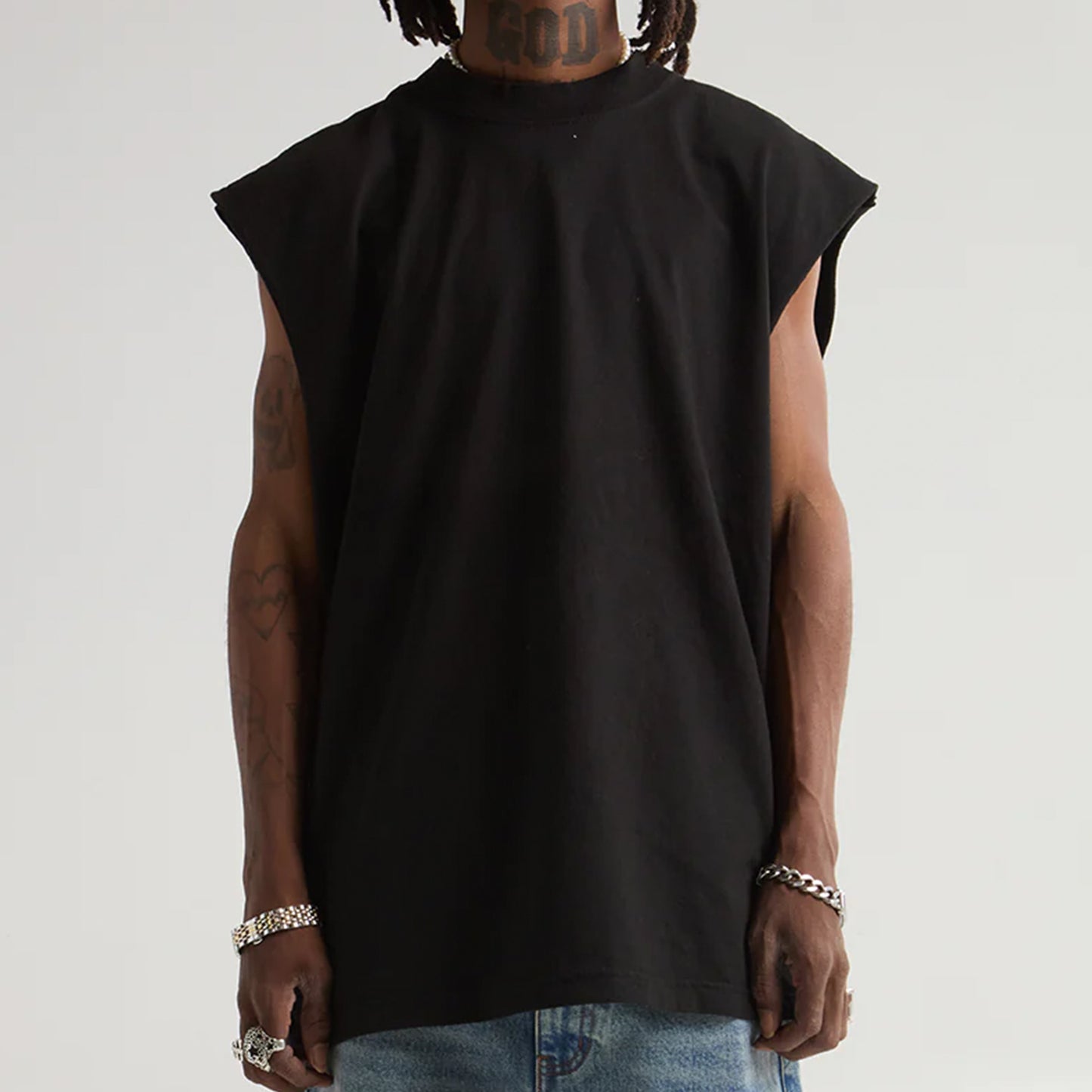 SHAKA WEAR - 7.5oz Garment Dye MUSCLE TEE