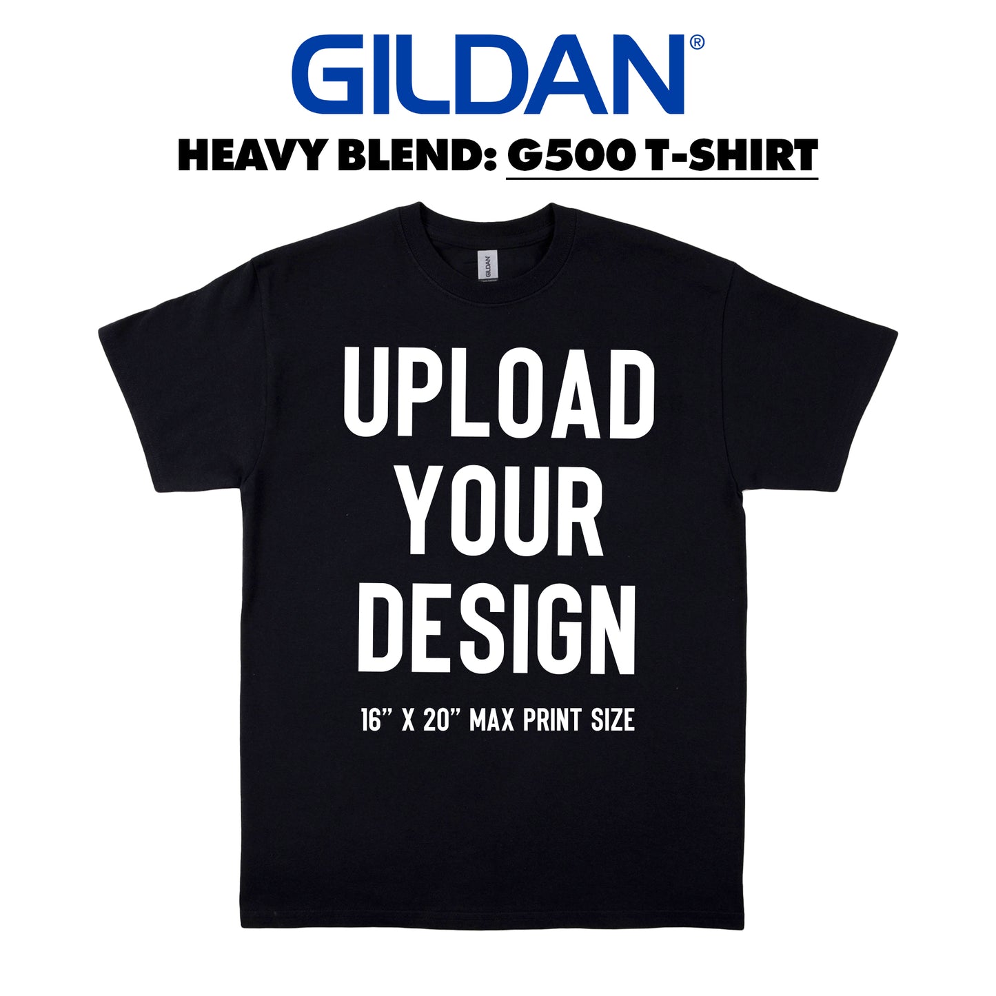 GILDAN - 5.4oz Heavy Cotton Short Sleeve T-Shirt