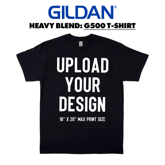 GILDAN - 5.4oz Heavy Cotton Short Sleeve T-Shirt