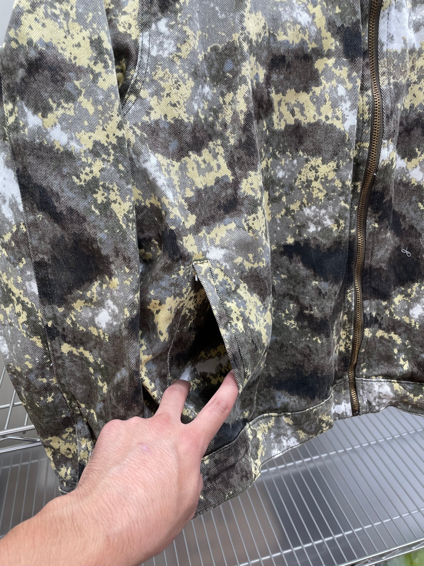 REBEL MINDS - DIGITAL CAMO WORK JACKET