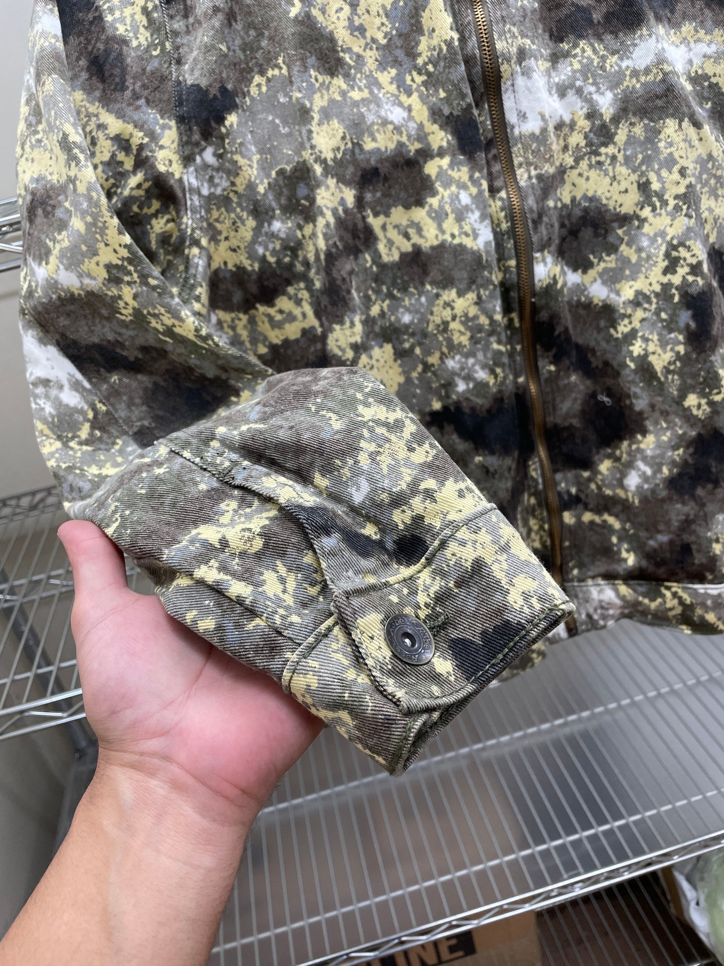 REBEL MINDS - DIGITAL CAMO WORK JACKET
