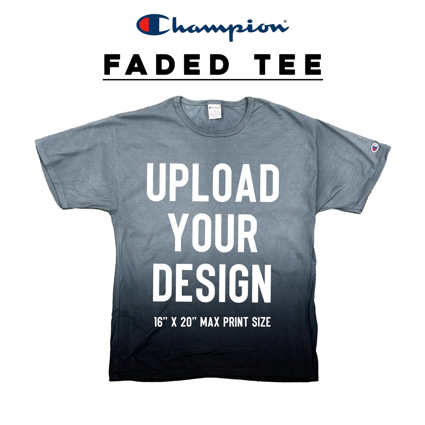 CHAMPION BRAND - FADED Short Sleeve Tee