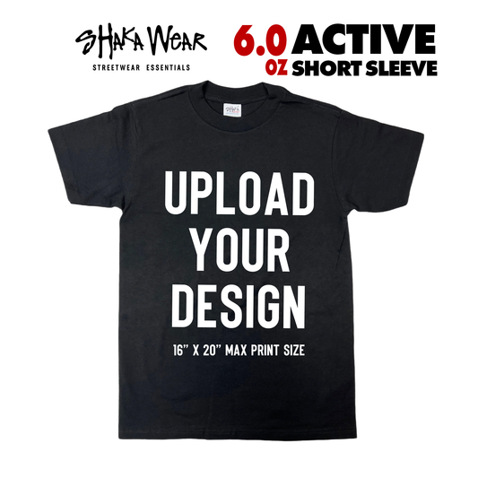 SHAKA WEAR - 6.0oz ACTIVE Short Sleeve