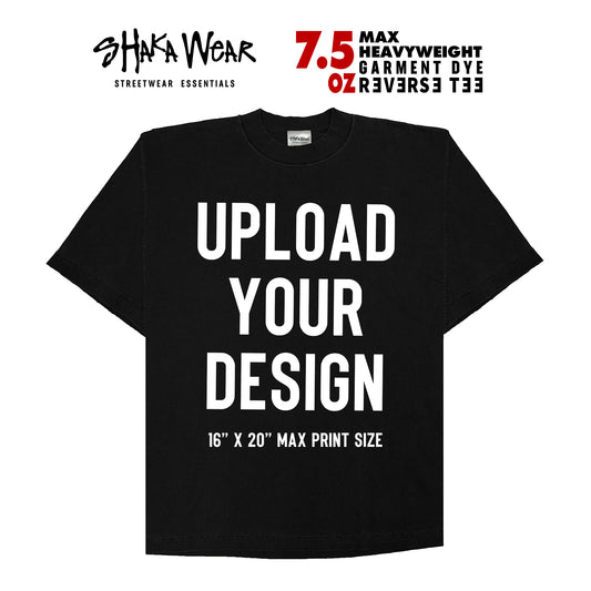 SHAKA WEAR 7.5oz Garment Dye *RƎVƎRSƎ TEE*