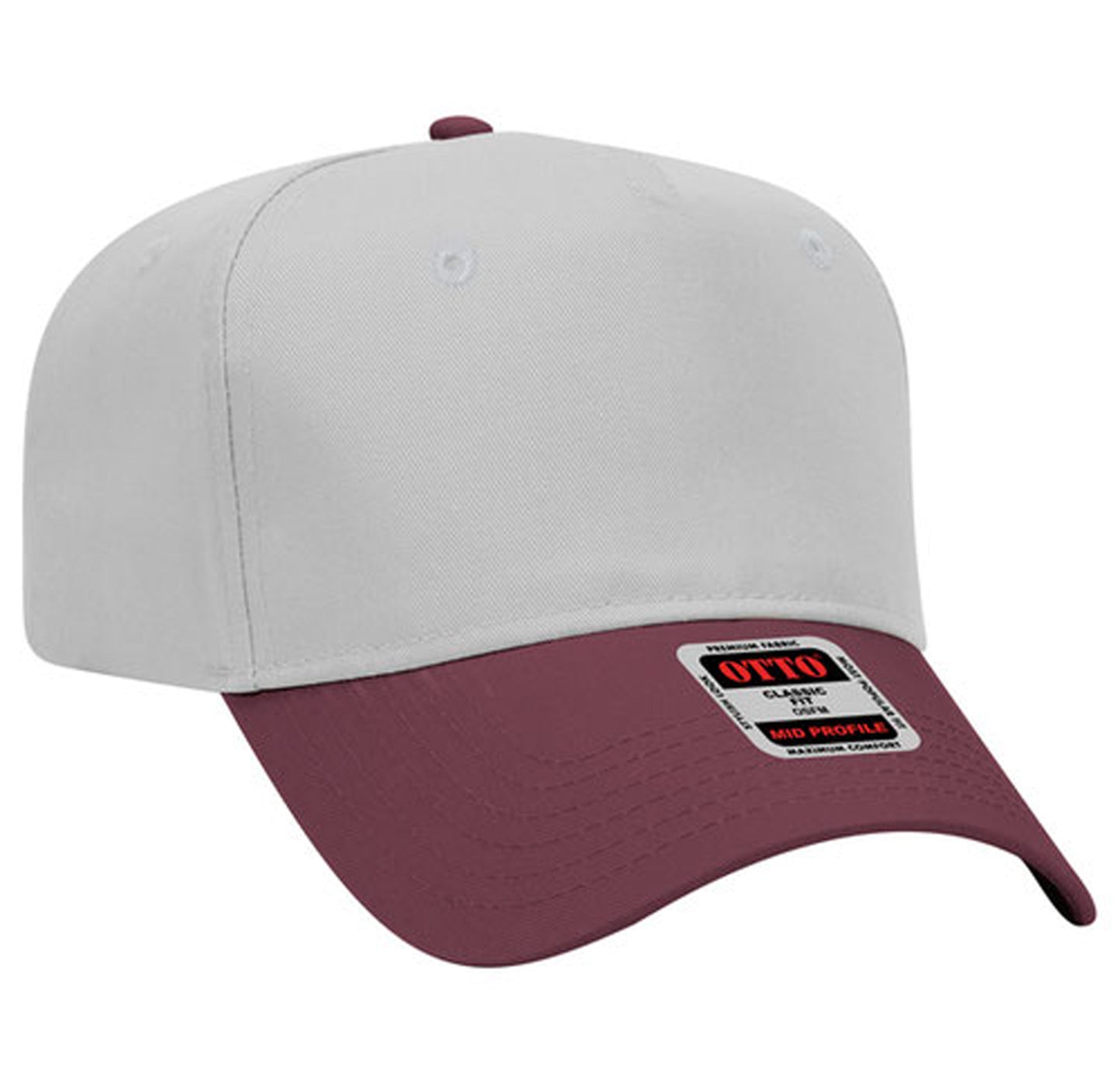 *Custom Printed* OTTO 5 Panel Hat (2 Tone)
