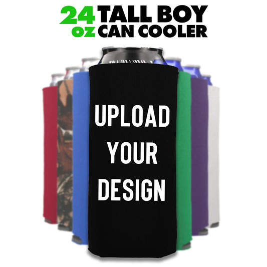 Custom Printed 24OZ TALL BOY Can Cooler