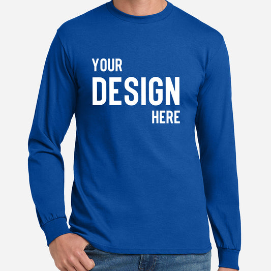 Gildan Heavy Cotton 5.3oz Long Sleeve (Custom Print)